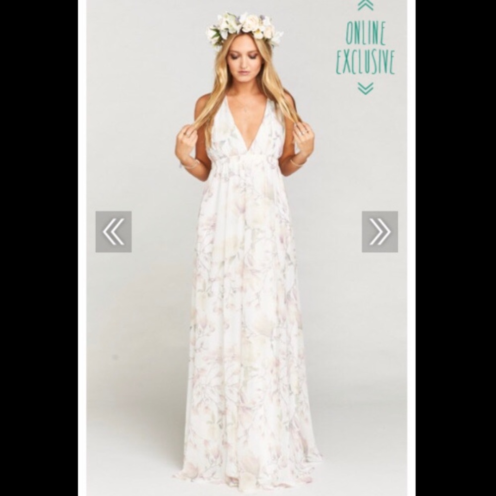 Show Me Your Mumu bridesmaid maxi dress